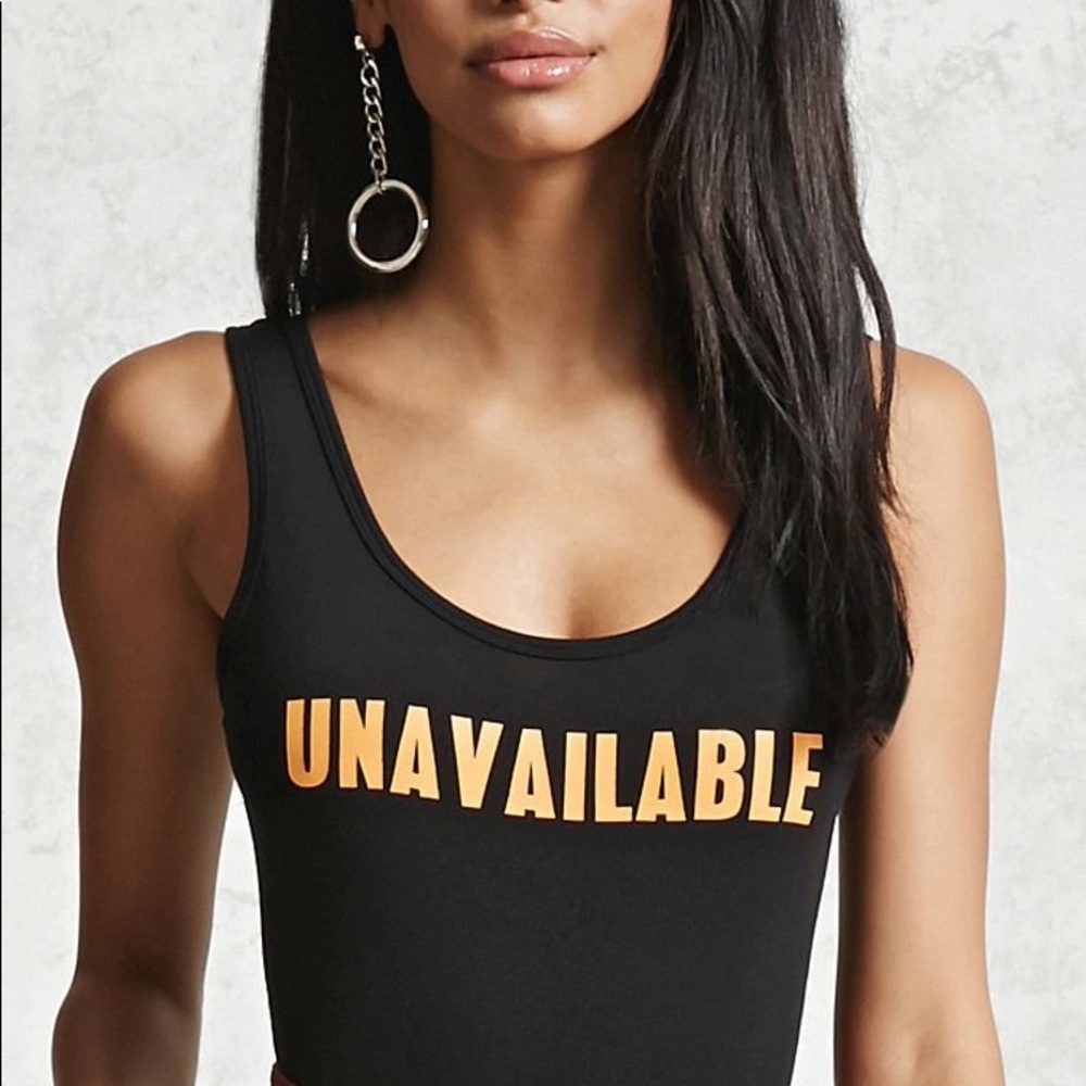 Forever 21+ UNAVAILBLE Bodysuit (Size 3x)